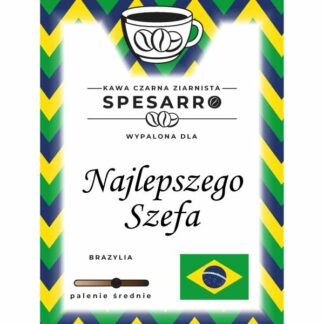 Kawa Brazylia z dedykacją