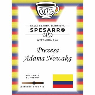 Kawa Kolumbia z dedykacją