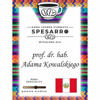 Kawa Peru z dedykacją